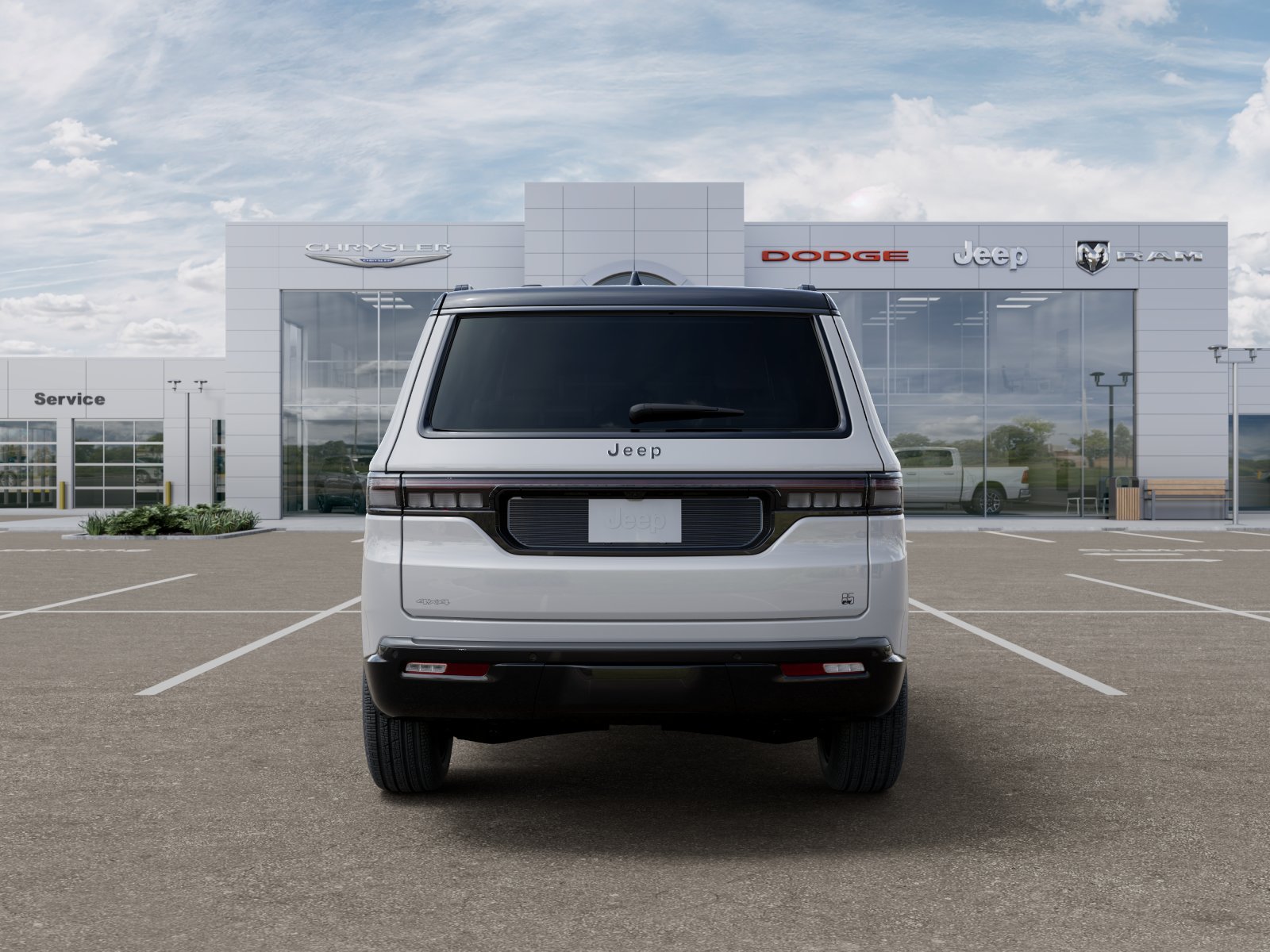 New 2026 Bright White Clear-Coat Exterior Paint Jeep Series III image 33