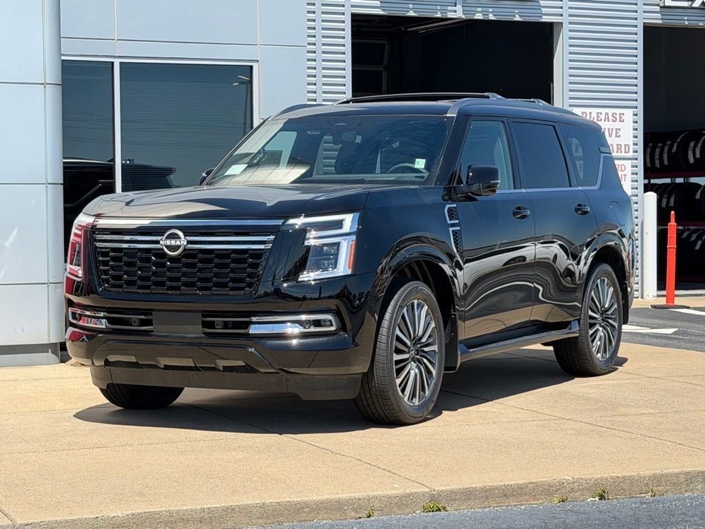 New 2026 Super Black Nissan Platinum Reserve image 8