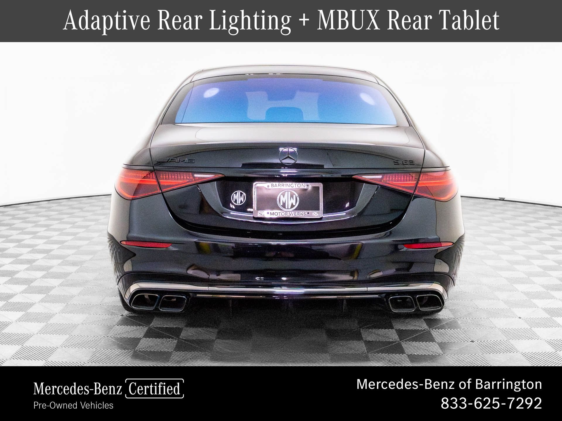 Certified Used 2025 Black Mercedes-Benz S 63 E AMG® image 4