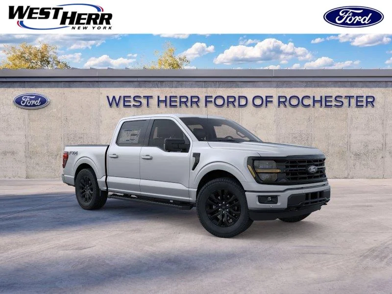 New 2026 Iconic Silver Metallic Ford XLT image 1