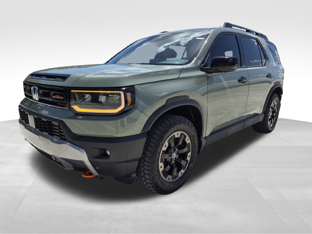 New 2026 Ash Green Metallic Honda TrailSport Elite image 3