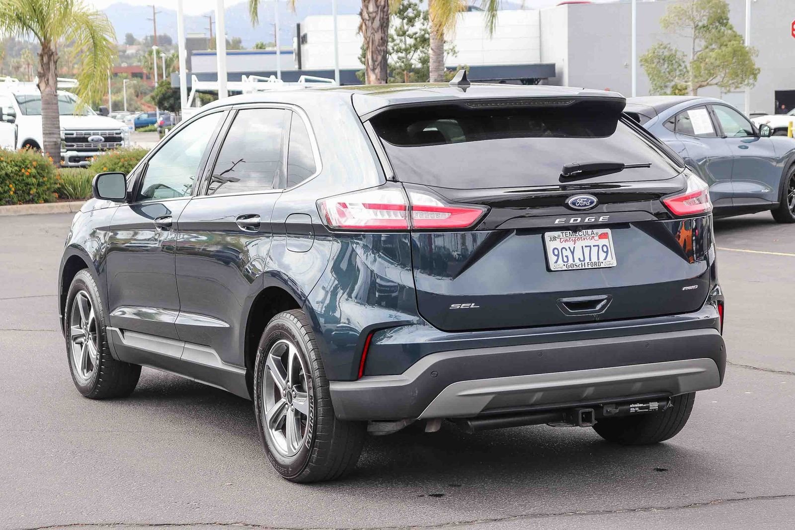 Certified Used 2023 Blue Metallic Ford SEL image 6