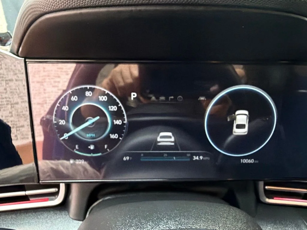 Used 2025 Intense Blue Hyundai SEL Convenience image 25