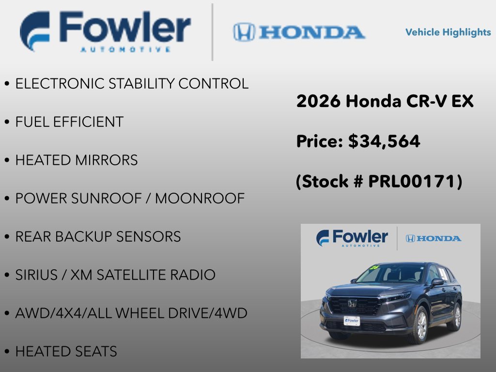 2026 Honda CR-V EX - Photo 13