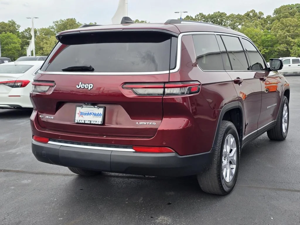 Used 2021 Red Jeep Limited 4x4 image 7