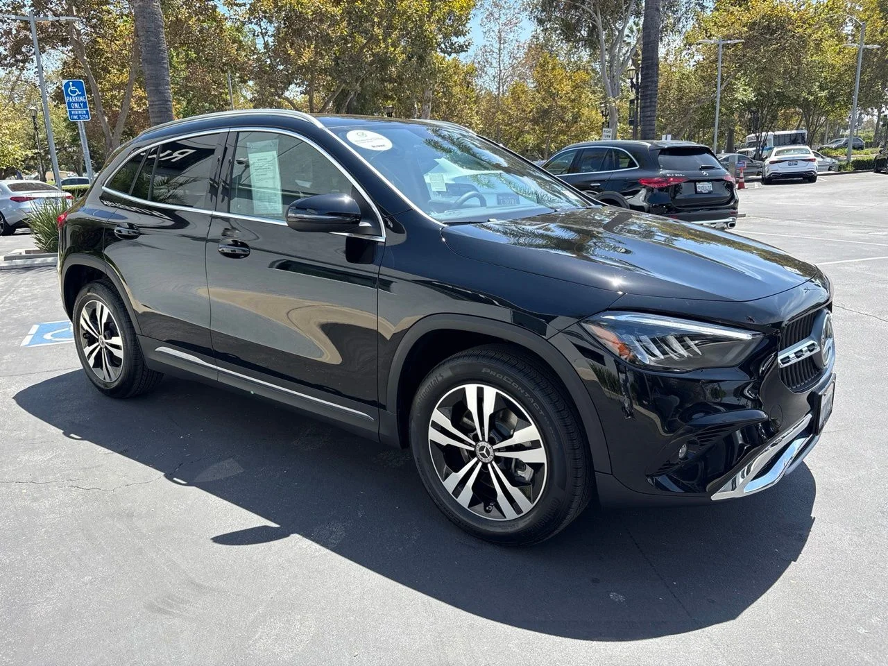 Certified Used 2026 Black Mercedes-Benz 250 4MATIC® Sun and Sound Package image 2