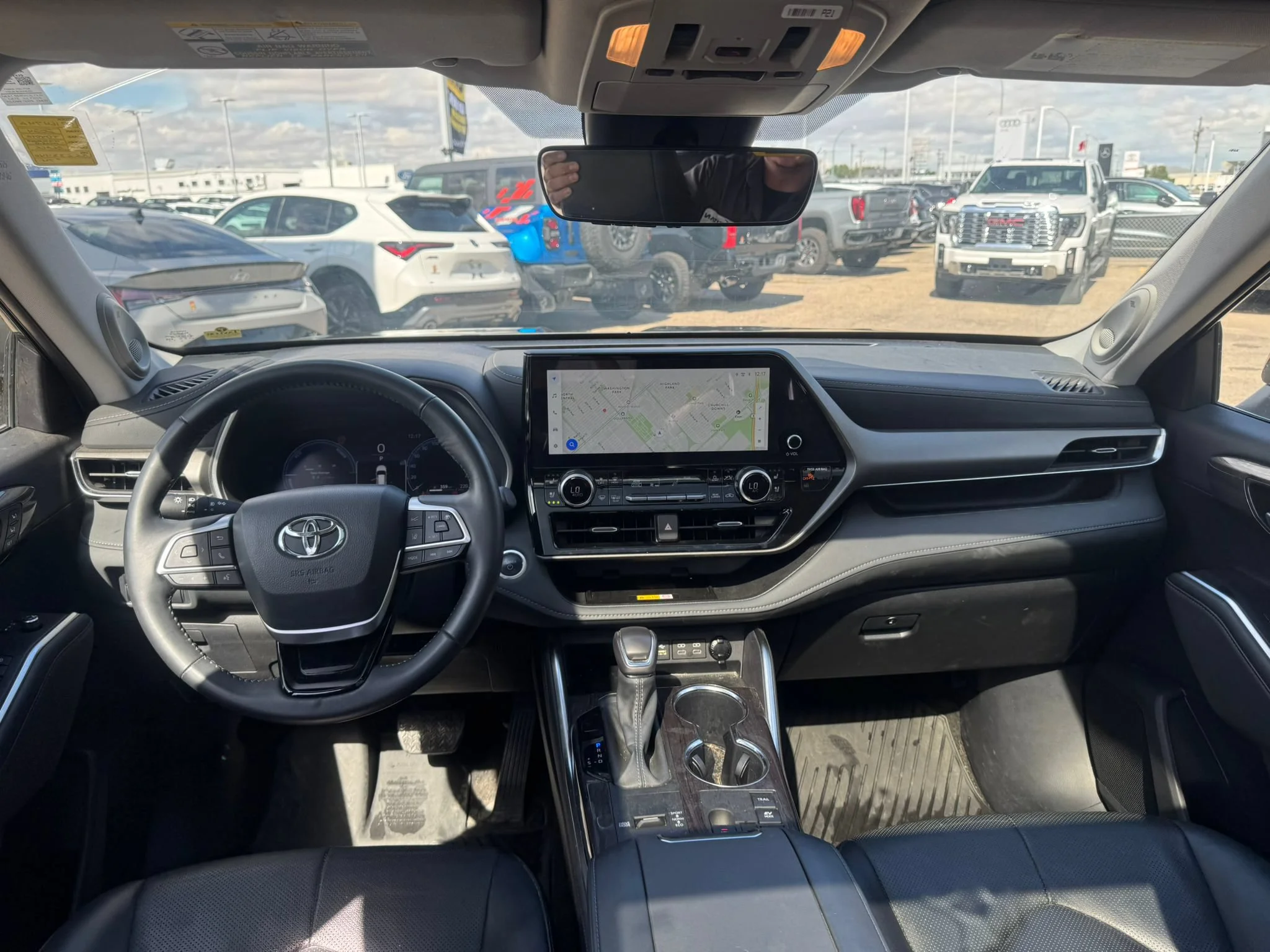 Certified Used 2024 Midnight Black Metallic Toyota Limited AWD*7 Pass | Cooled Leather | Nav | Pano Roof | Htd Wheel | Lane Keep Assist | Adapt Cruise image 8