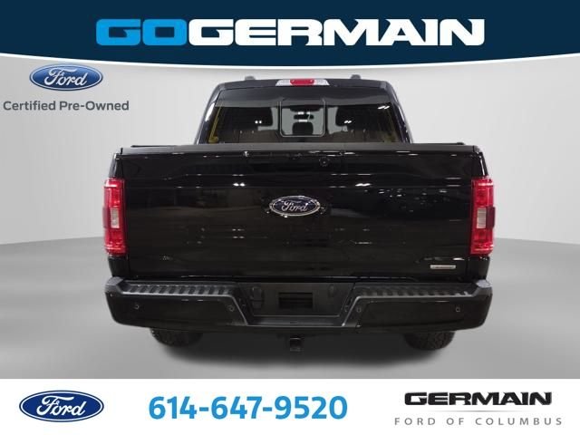 Certified Used 2022 Agate Black Metallic Ford XLT image 8