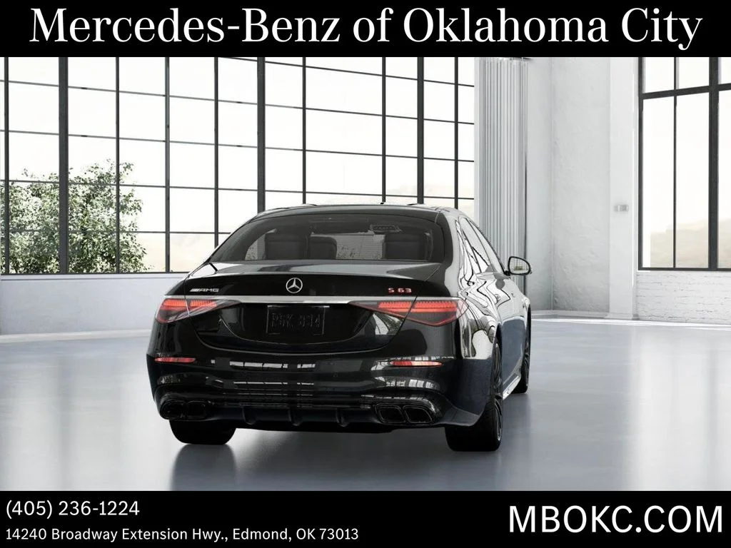 New 2026 Obsidian Black Metallic Mercedes-Benz AMG® S 63 E 4MATIC® Sedan image 25