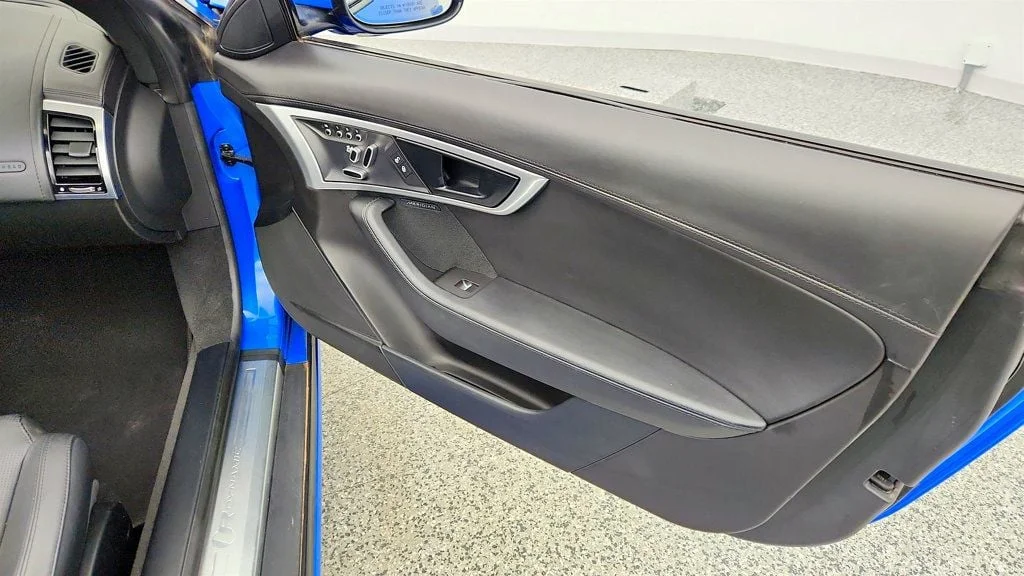Used 2018 Ultra Blue Metallic Jaguar Convertible Automatic R-Dynamic w/ Exterior Black Design Package image 25