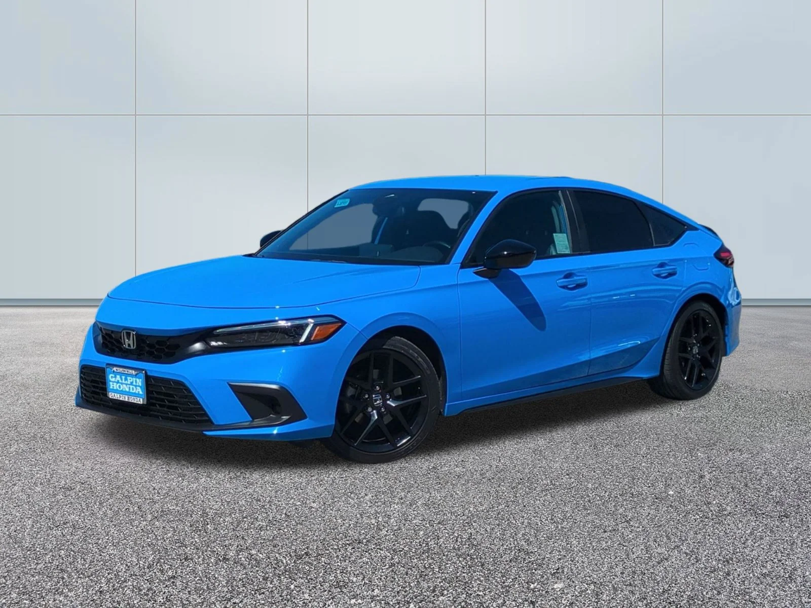 Certified Used 2024 Blue Honda Sport image 1