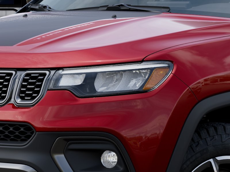 New 2026 Red Hot Pearl-Coat Exterior Paint Jeep Trailhawk image 6