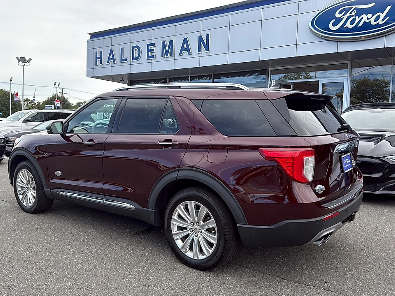 Used 2022 Burgundy Velvet Tinted Clearcoat Ford King Ranch image 9