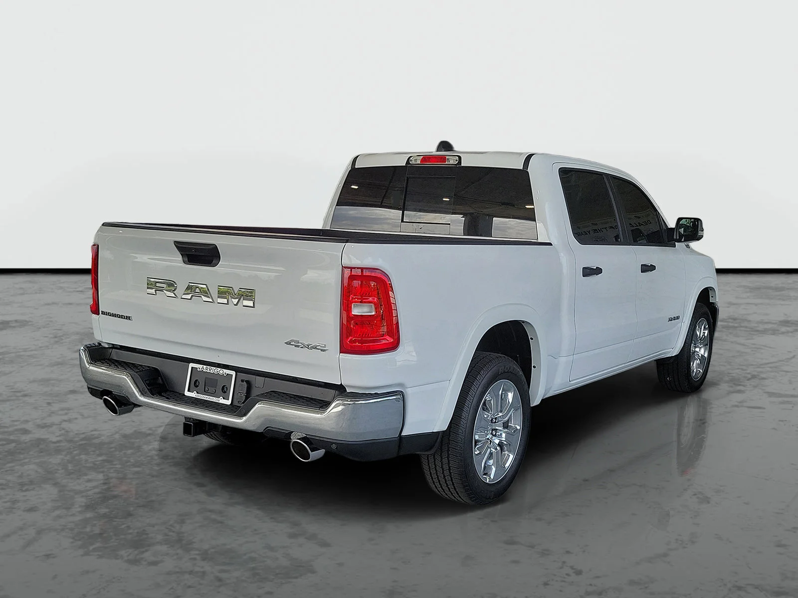 New 2026 Bright White Clear-Coat Exterior Paint RAM Big Horn image 1
