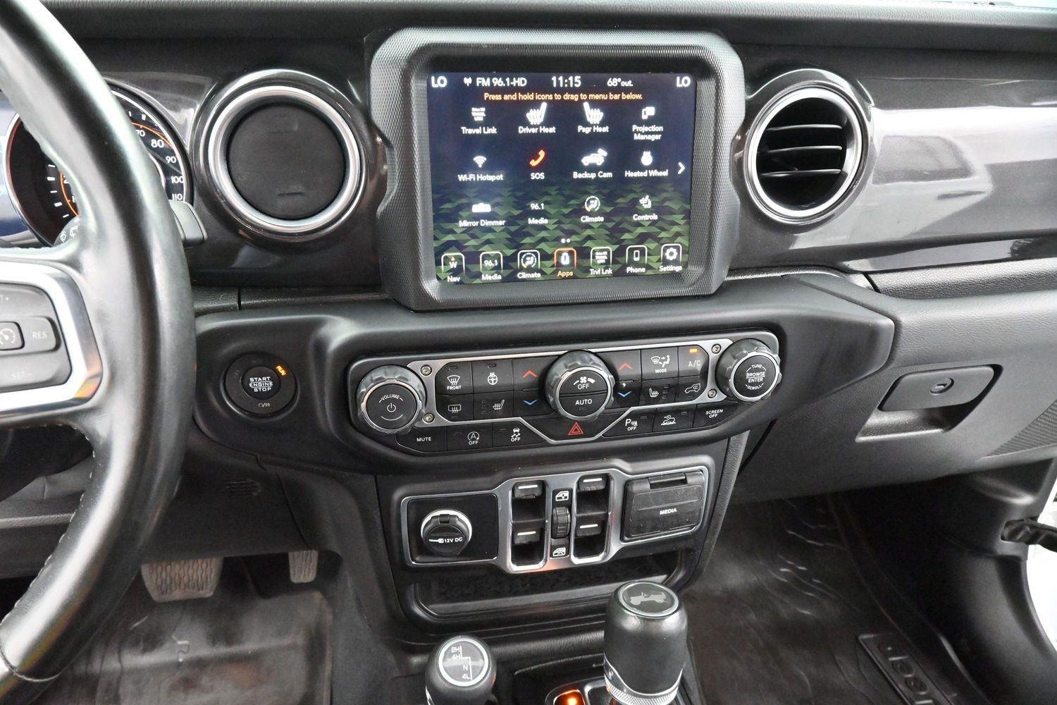 Used 2022 Bright White Clearcoat Jeep Unlimited Sahara Altitude image 20