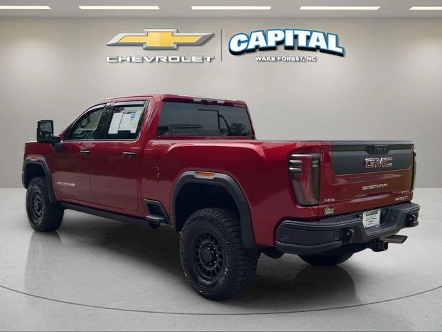 Used 2025 Red GMC AT4X image 3
