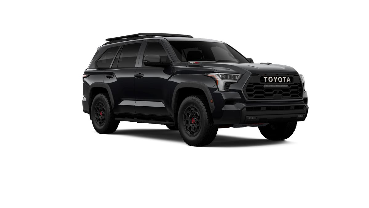 New 2026 Midnight Black Metallic Toyota TRD Pro image 16