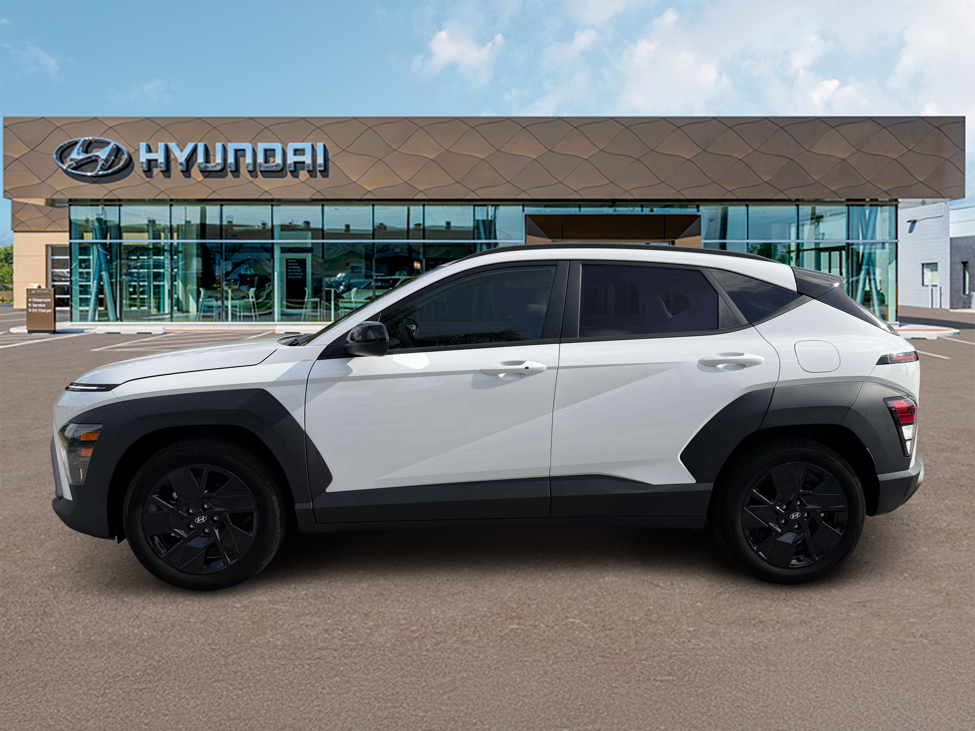 New 2027 Atlas White Hyundai SEL Sport FWD image 3