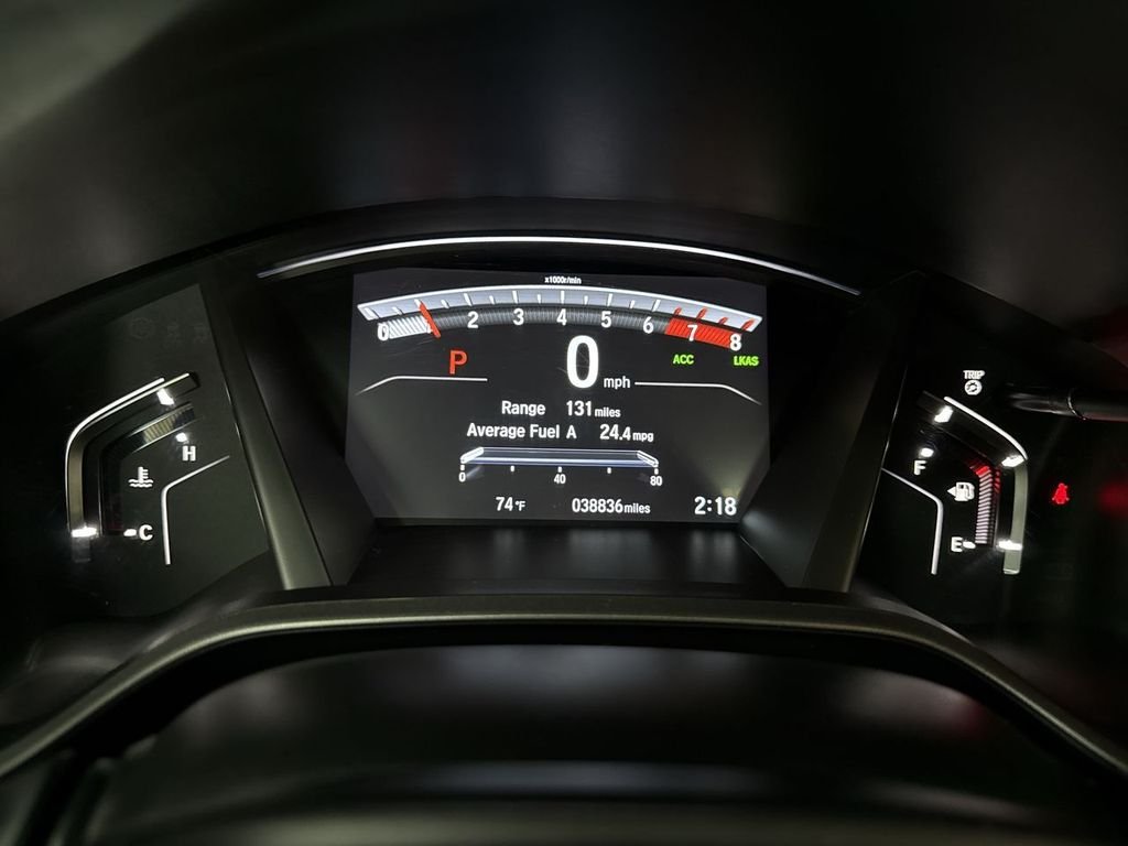 Used 2021 Radiant Red Metallic Honda AWD EX-L image 23