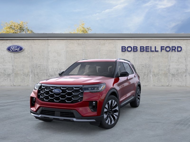 New 2026 Red Ford Platinum image 2