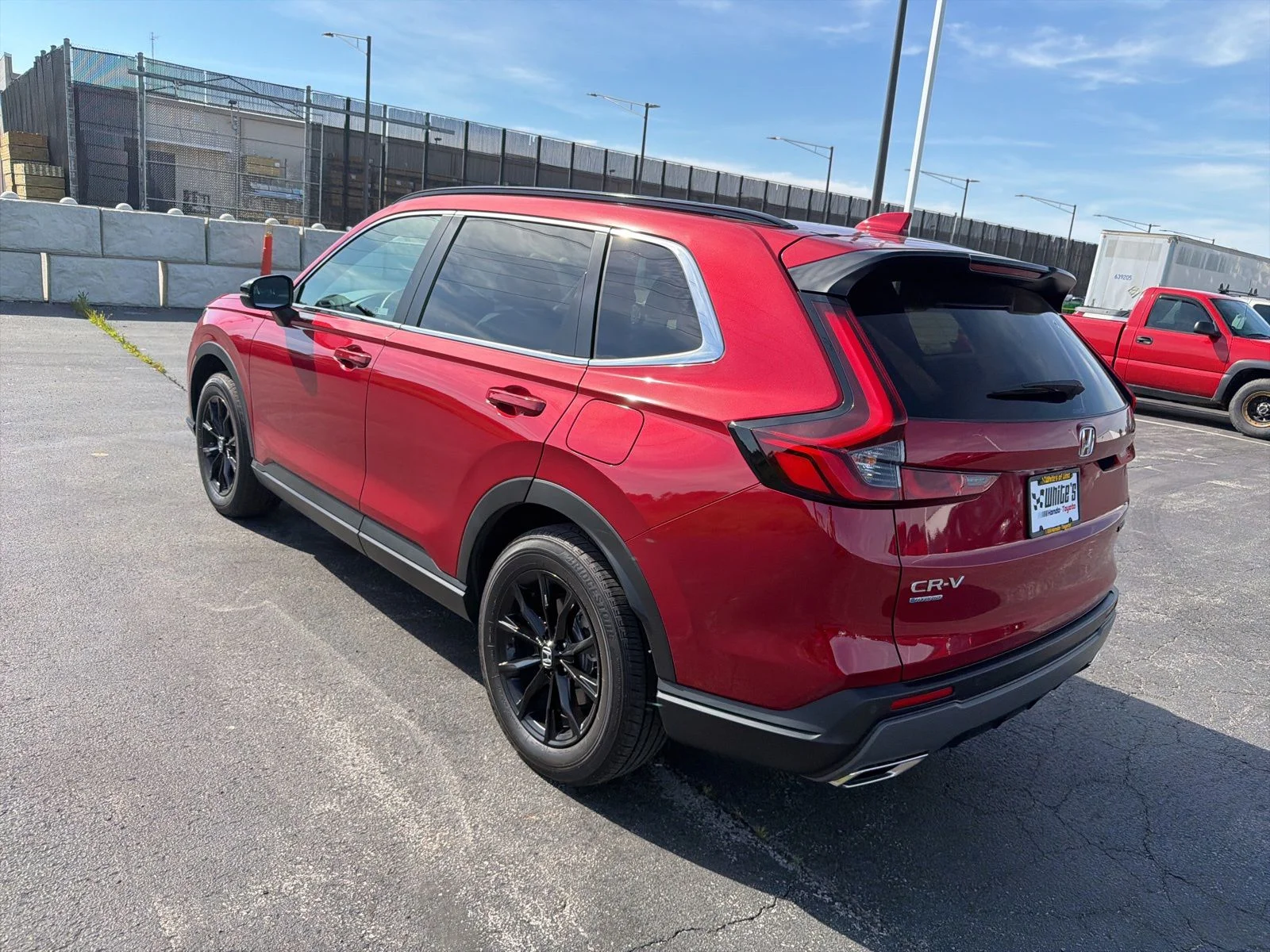 Used 2025 Red Honda Sport-L image 4