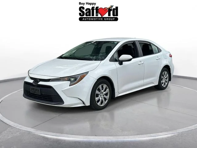 Used 2023 White Toyota LE image 1