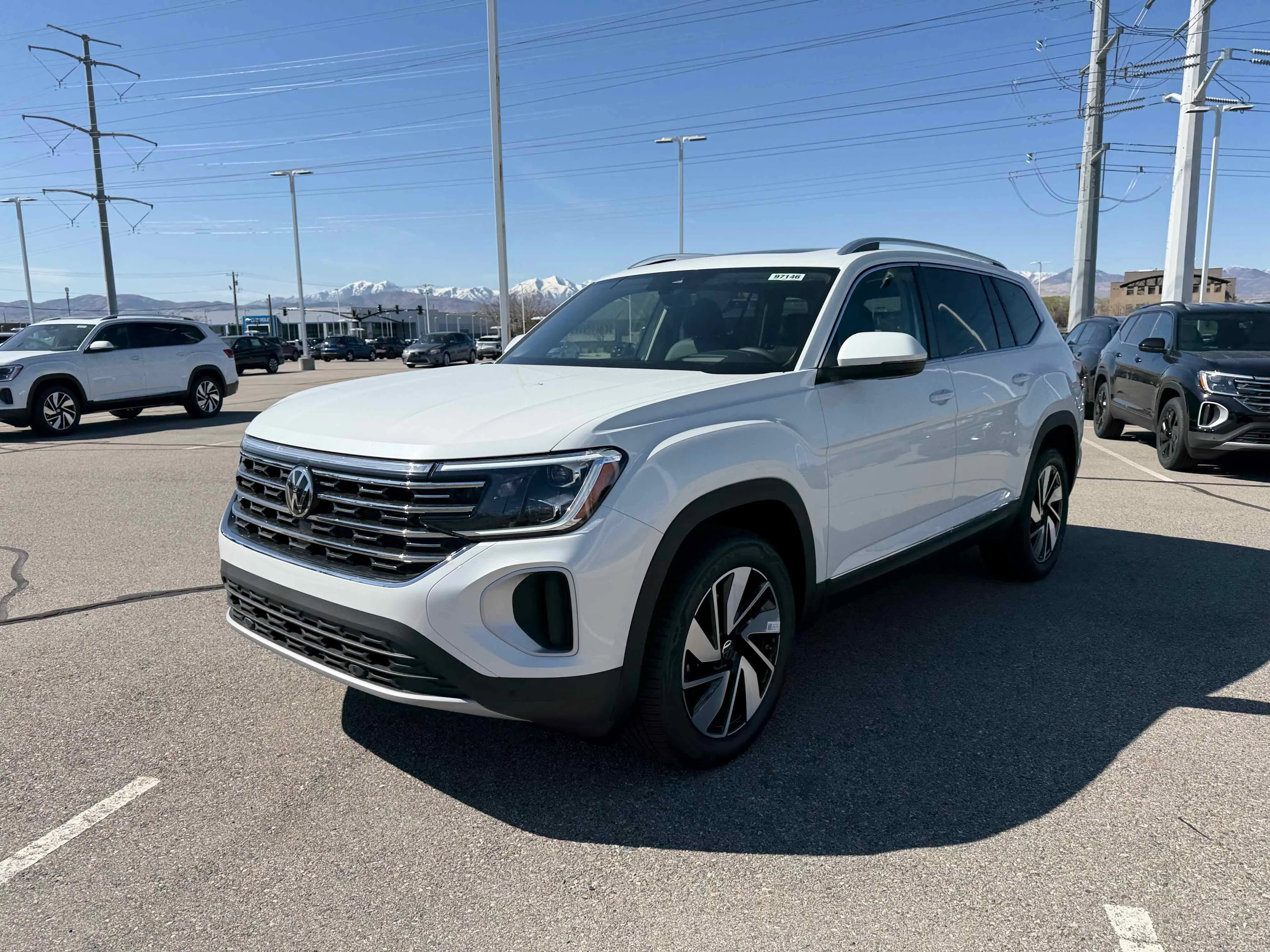 New 2026 Opal White Volkswagen 2.0T SEL image 6