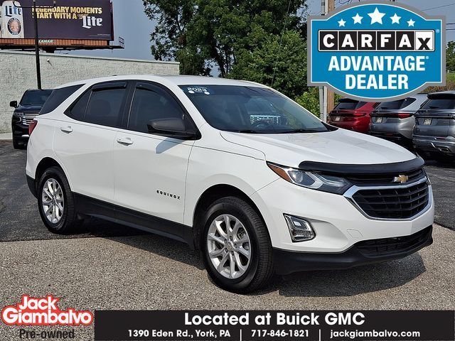 Certified Used 2021 SUMMIT WHITE Chevrolet LS image 1