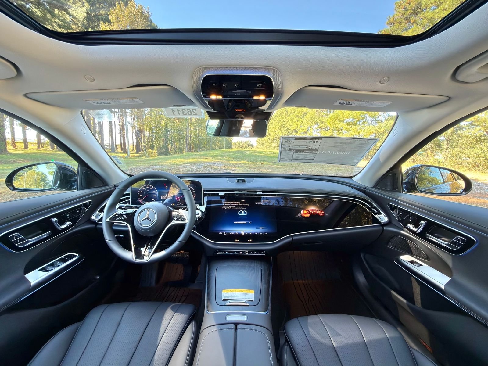 New 2026 Graphite Gray Metallic Mercedes-Benz E 350 image 2