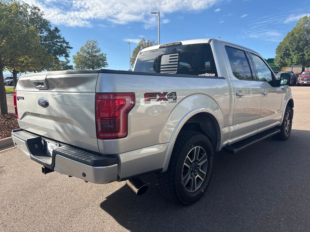 Used 2015 Silver Ford Lariat image 5