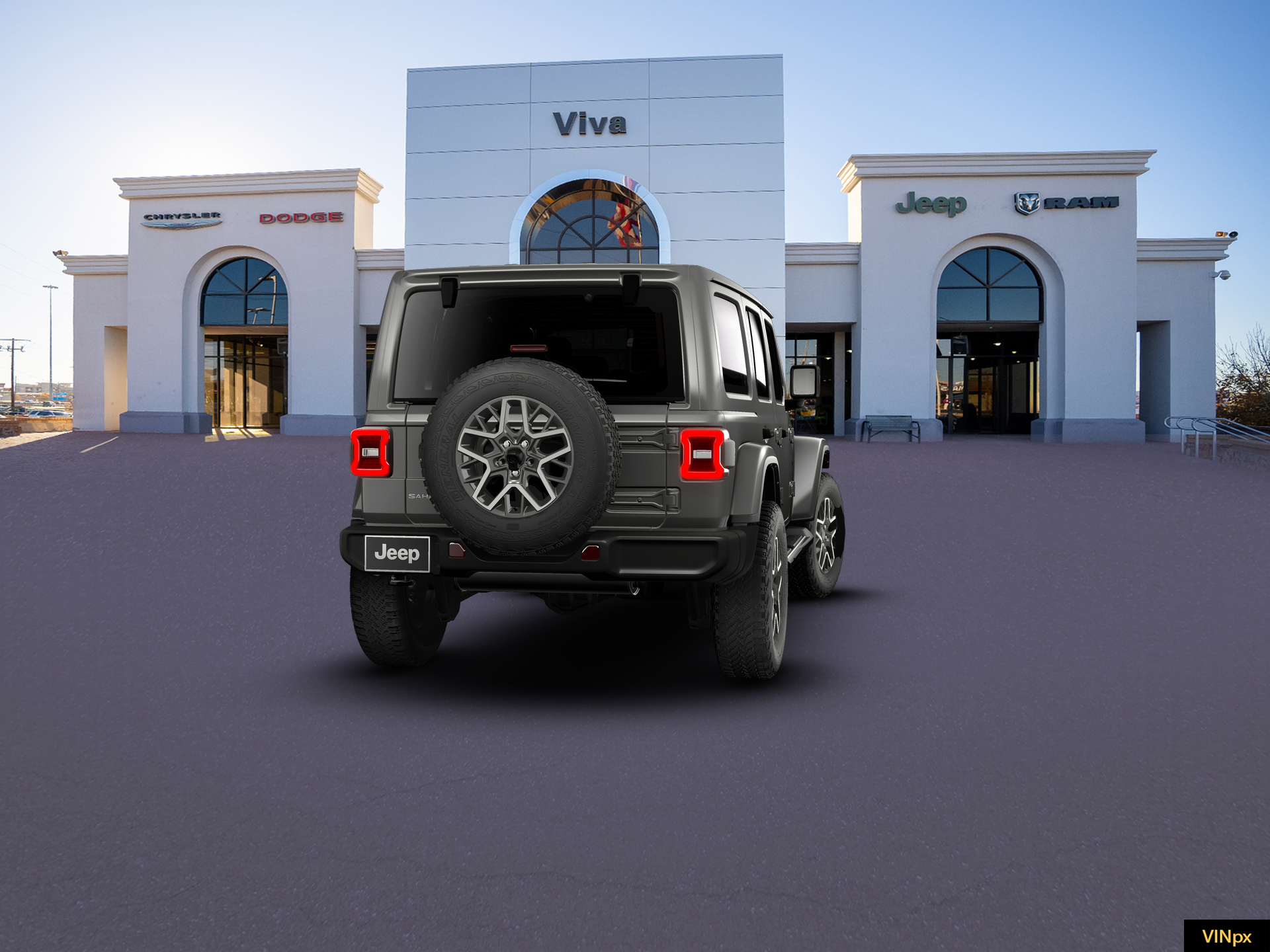 New 2026 Granite Crystal Metallic Clear-Coat Exterior Paint Jeep Sahara image 26