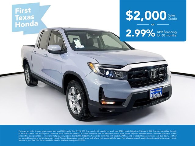 2026 Honda Ridgeline RTL
