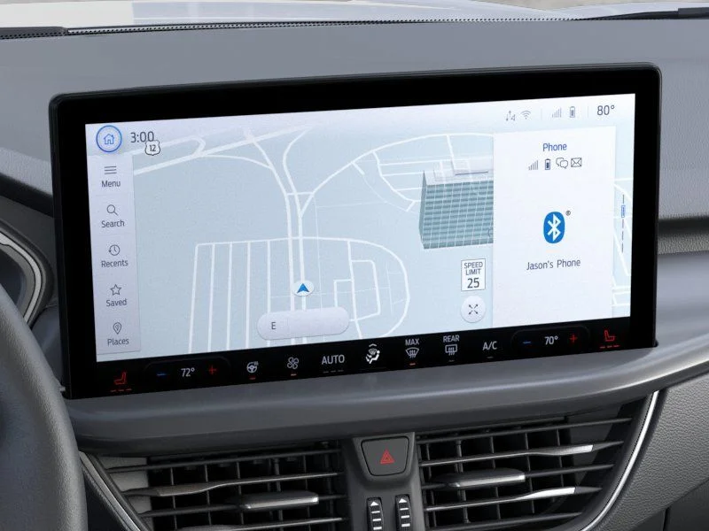 New 2025 Space Silver Metallic Ford Plug-in Hybrid image 14