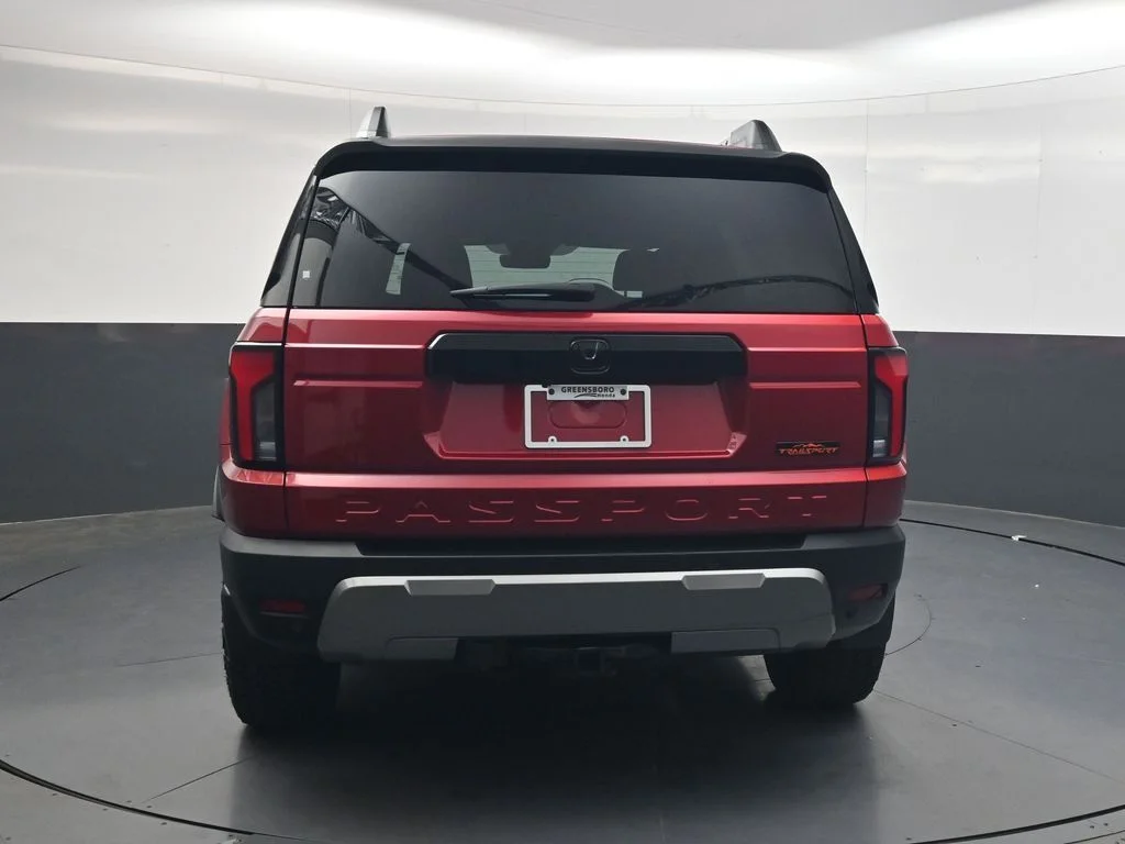New 2026 Radiant Red Metallic II Honda TrailSport Blackout image 5