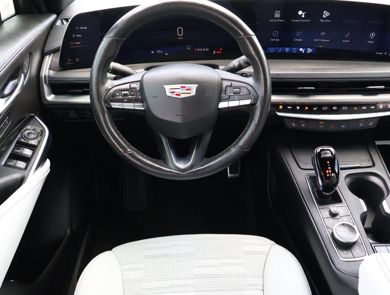 Used 2024 Crystal White Tricoat Cadillac Sport image 14
