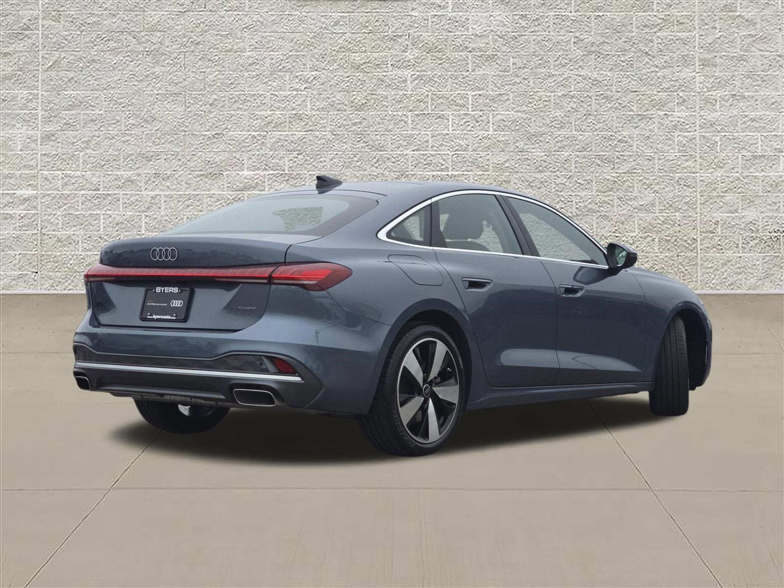Used 2025 Horizon Blue Metallic Audi Premium image 7