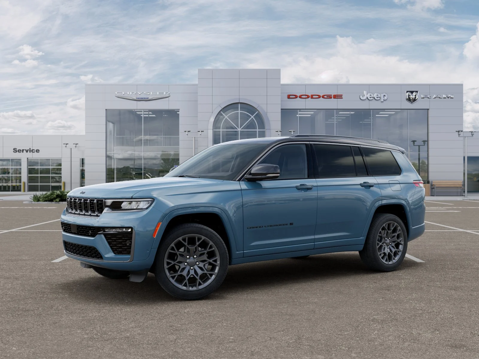 New 2026 Steel Blue Exterior Paint Jeep Summit image 28