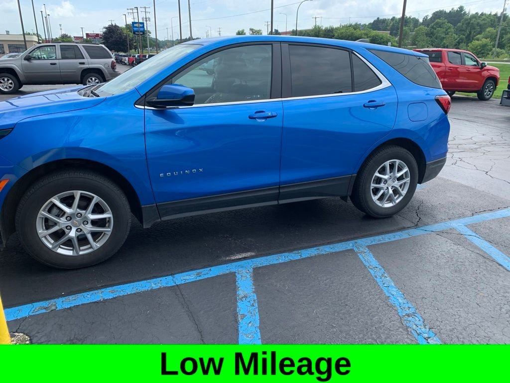 Used 2024 Riptide Blue Metallic Chevrolet LT image 1