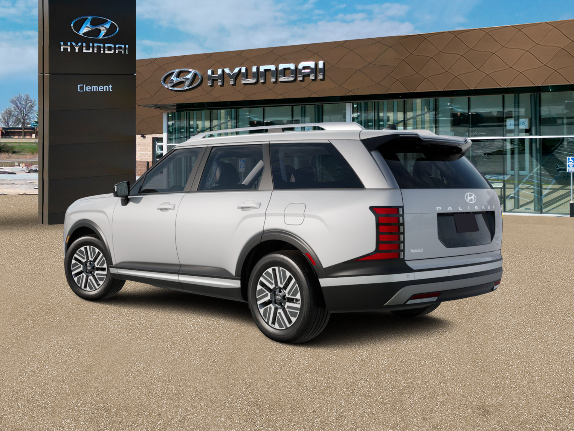 New 2026 White Hyundai SEL 8P image 4