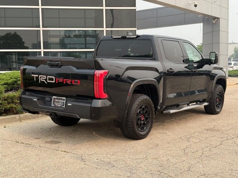 Used 2024 Midnight Black Metallic Toyota TRD Pro image 3