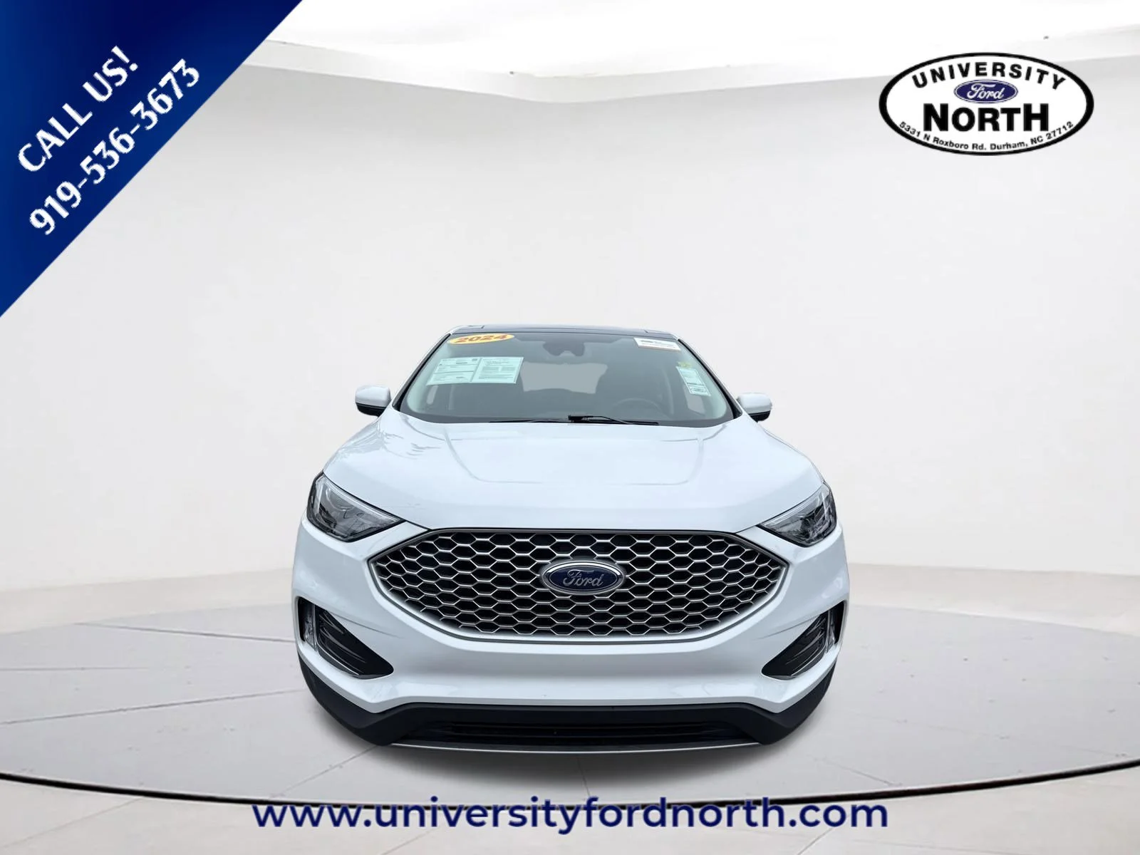 Used 2024 Oxford White Ford SEL image 2