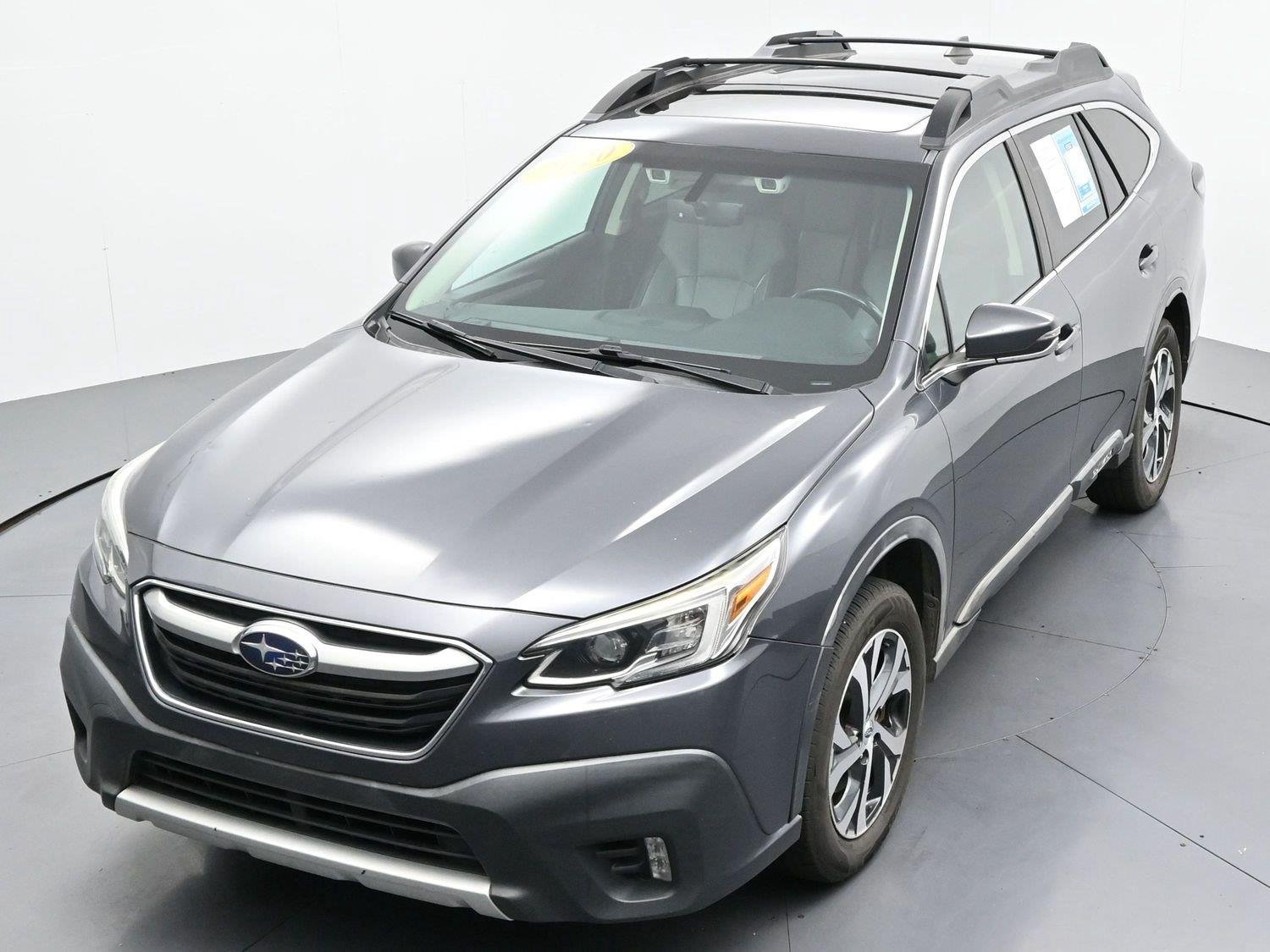 Used 2020 Magnetite Gray Metallic Subaru Limited image 42