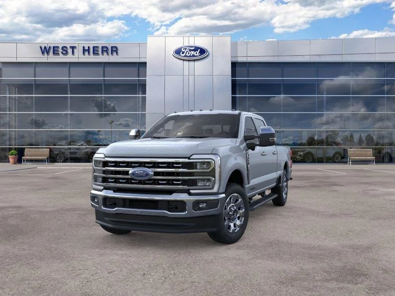 New 2026 Glacier Gray Metallic Tri-Coat Ford F-350® Lariat® image 3