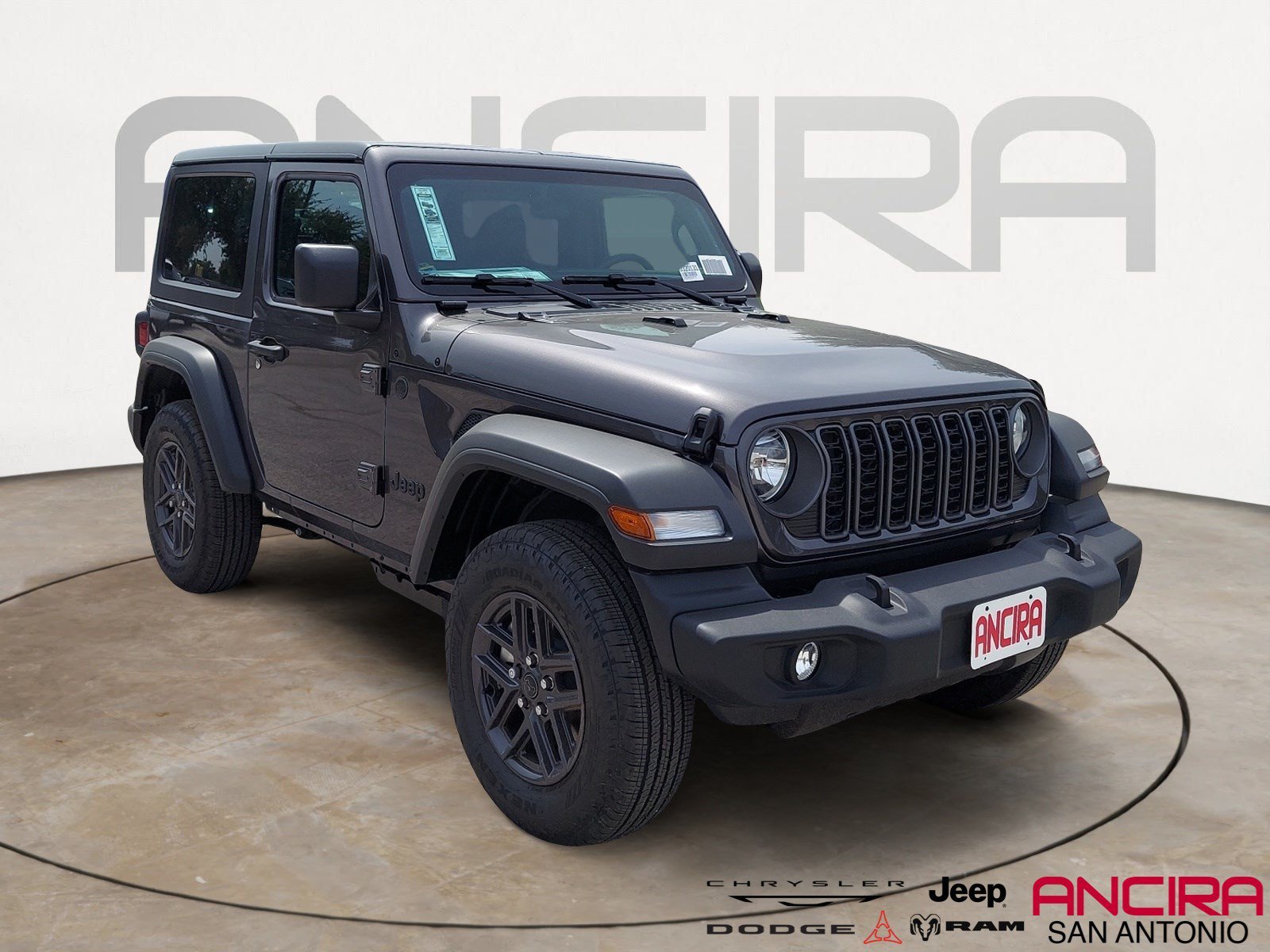 New 2026 Granite Crystal Metallic Clearcoat Jeep Sport image 1