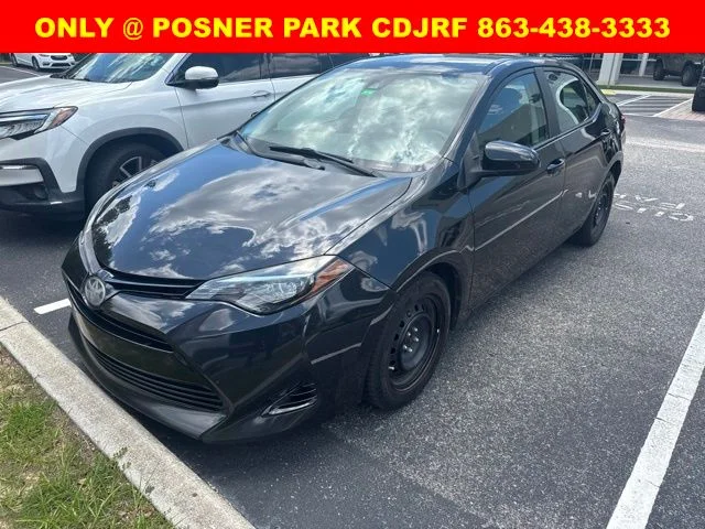 Used 2018 Black Toyota LE image 1