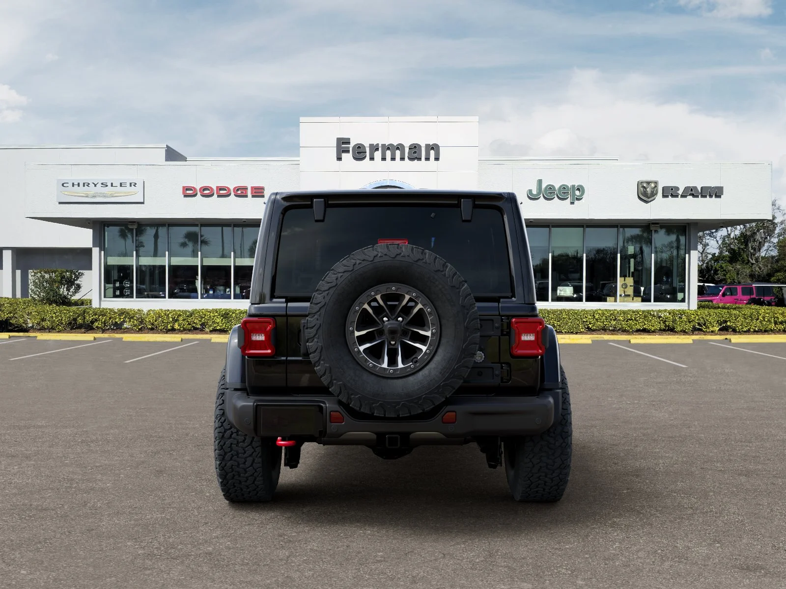 New 2026 Black Clear-Coat Exterior Paint Jeep Rubicon X image 7