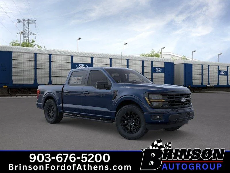New 2026 Antimatter Blue Metallic Ford XLT image 7