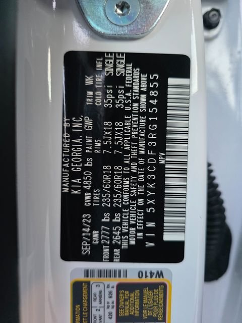 Used 2024 White Kia EX image 28