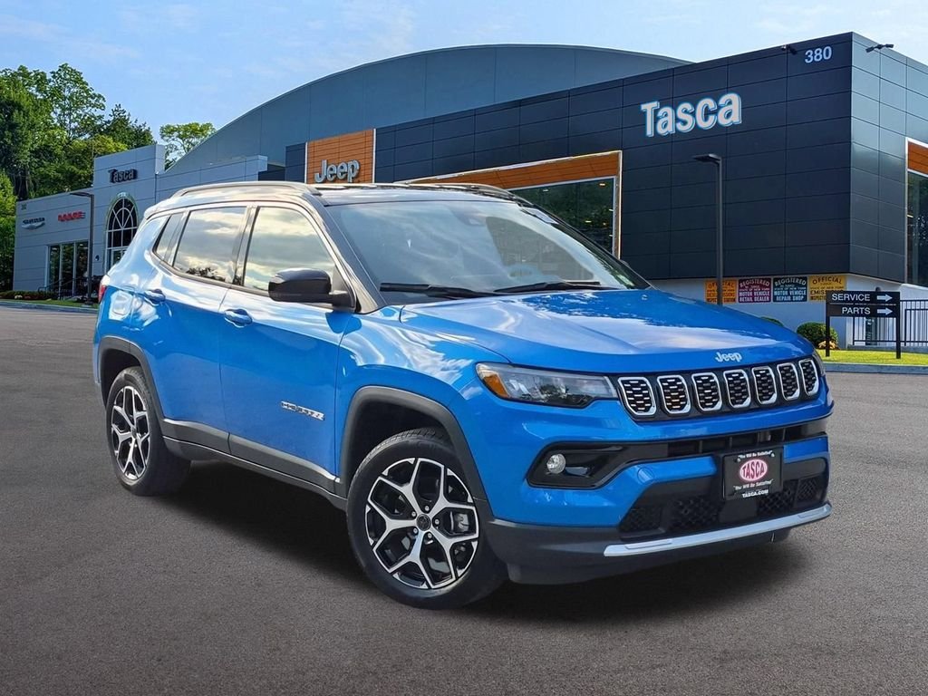 Blue 2026 Jeep Compass SUV / Crossover Four-Wheel Drive 8-Speed Automatic