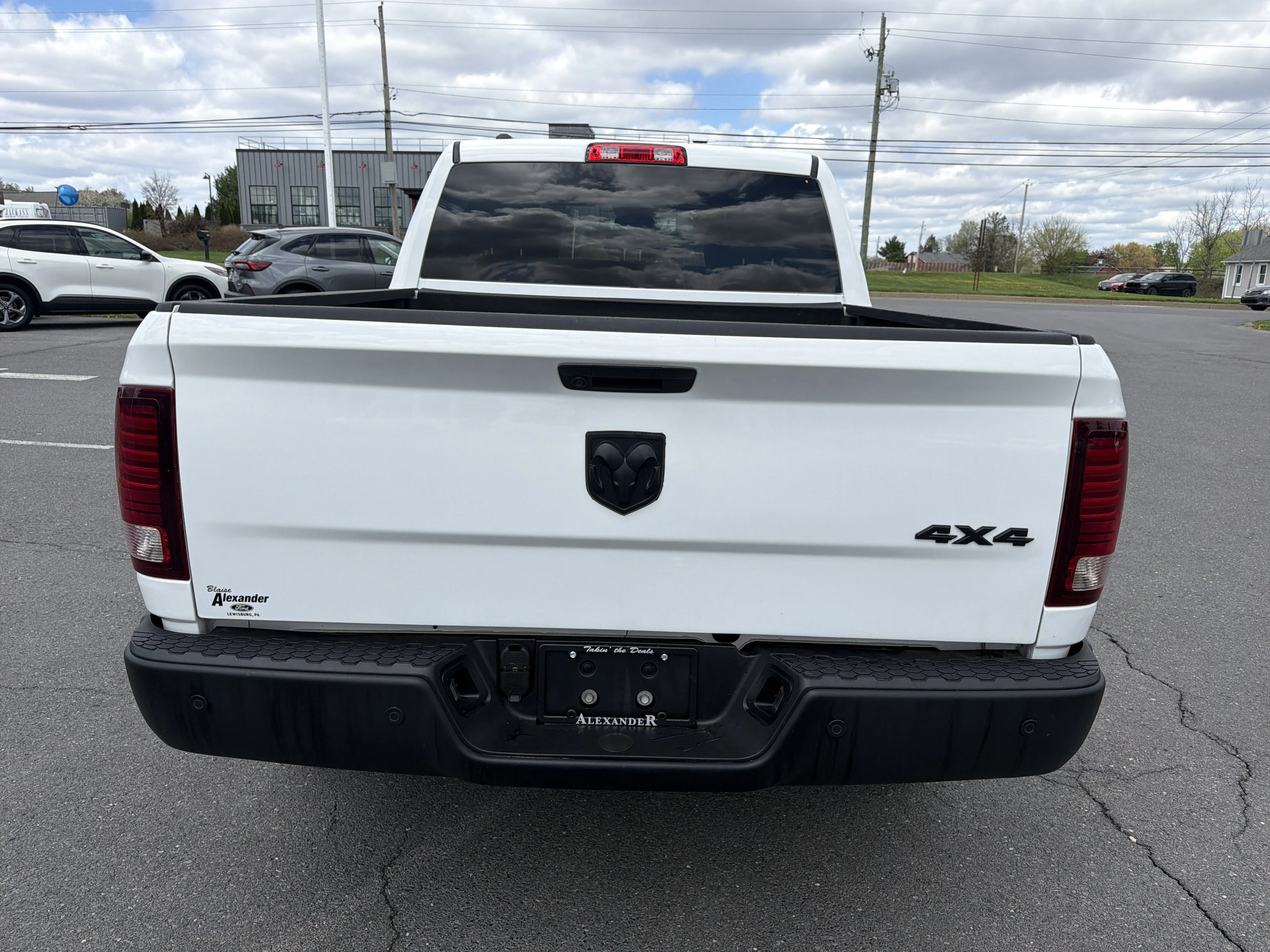 Used 2024 Bright White Clearcoat Ram Warlock image 4